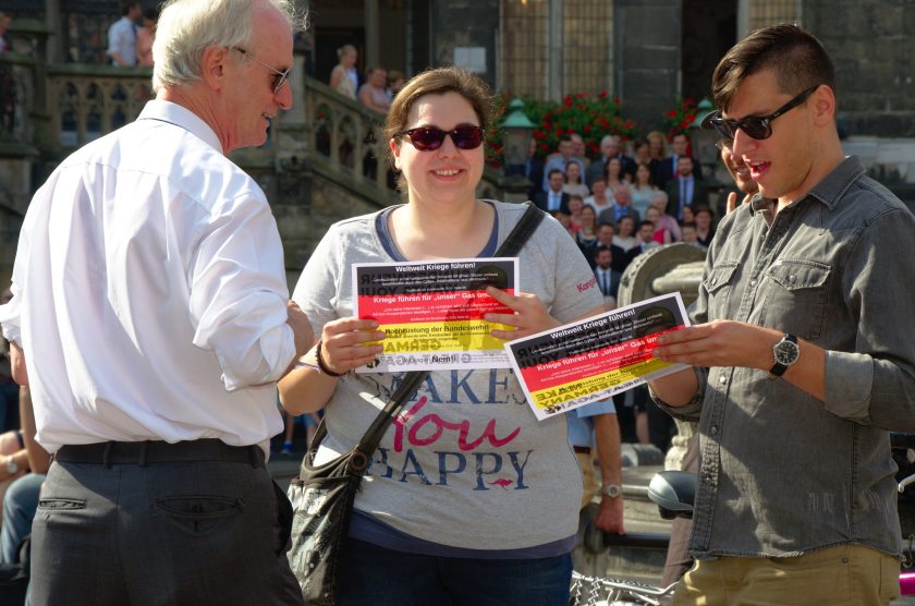 Persiflag auf die Bundeswehr-Nachwuchswerbung